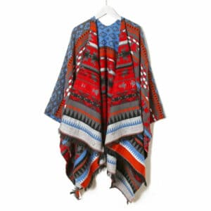 Poncho Mexicain Femme